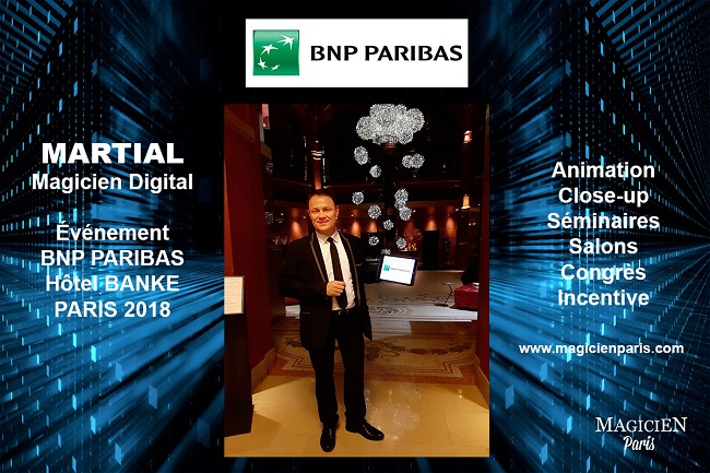 Magie Numérique Paris Pour Bnp Paribas Mentaliste Magicien Digital 